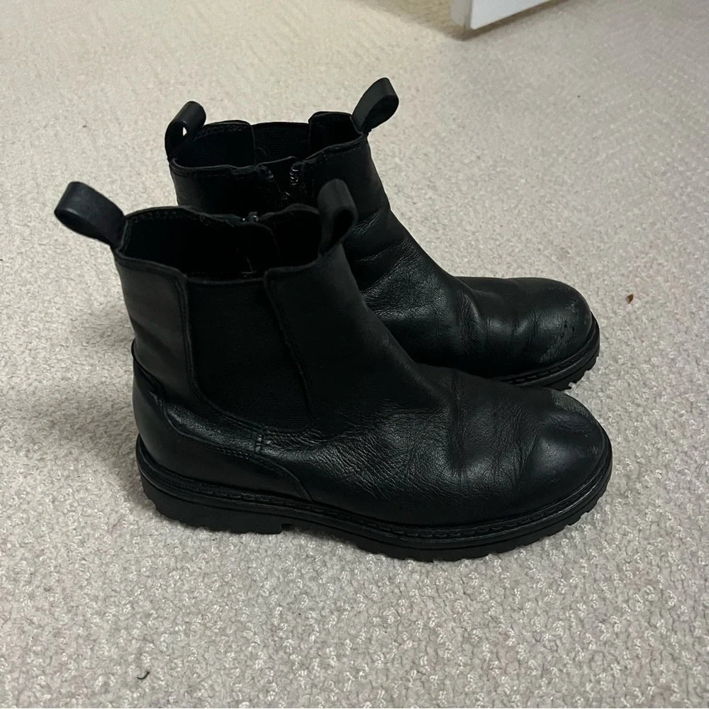 Zara Leather Boots
